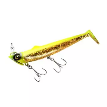 Hayabusa FS443 Jackeye Furifuri Shad 30 г Chart Gold #6