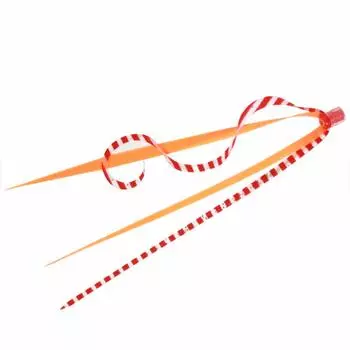 Hayabusa SE165 Musou Red Sea Bream Free Slide Tie Set Straight Curly Red Shrimp & #3