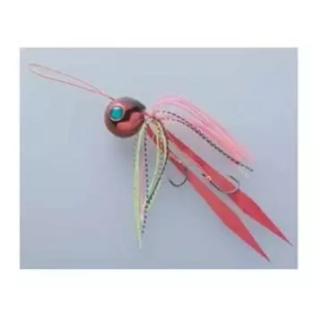 Hayabusa Tairaba Musou Red Sea Bream Free Slide TG Head Complete Model 30g Shrimp Red SE123