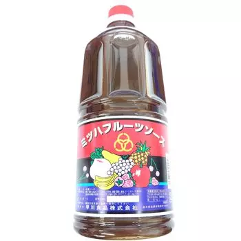 Hayakawa Foods Mitsuha Fruit Sauce 1L