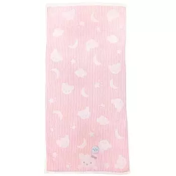Hayashi Bath 60 x 120 School BO490502 Towel, Approx. cm, Bear, Pink, розовый