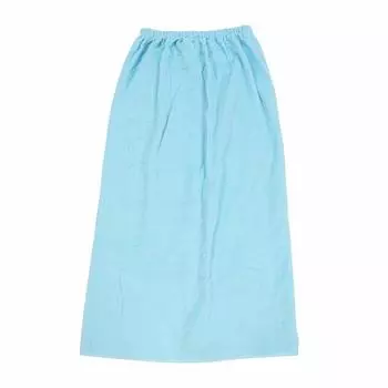 Hayashi Wrap 100 x 120 Solid Light Size MD454831 Towel, Approx. cm, Shirring, Color, Blue, 24,