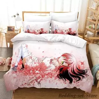 Hayate the Combat Butler Bedding Set Single Twin Full Queen King Size Bed Set Adult Kid Bedroom Duvetcover Sets Anime Bed 70x133cm 2pcs