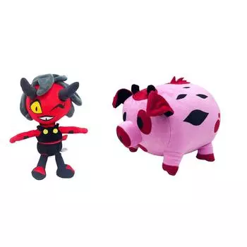 Хазбин Отель Плюшевая Игрушка Ад Плюшевая Игрушка Кукла Плюшевая Игрушка One Size