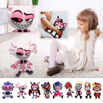 Хазбин Отель Плюшевая Игрушка Ад Плюшевая Игрушка Кукла Плюшевая Игрушка One Size