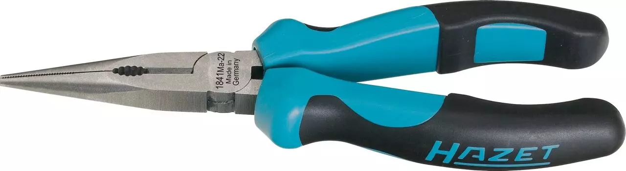 HAZET radio pliers ergonomic (straight nose, handle) 1841MA-22