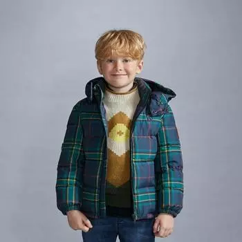 Hazzys Kids Check Light Down Huw11jn05m Nv 100