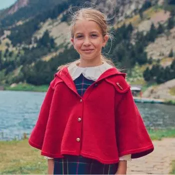 Hazzys Kids Chloe вязаная накидка Hsf13kc57m Rd Red/155