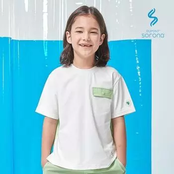 Hazzys Kids Cool Piece Reversible T shirT hTm23Tr22m Iv Ivory/155