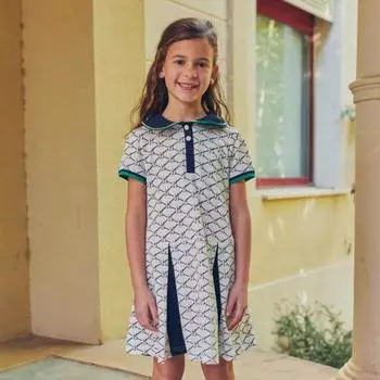 Hazzys Kids Hazzys Kids Heriatto Пике Платье Htm31nj65m Iv Ivory/155