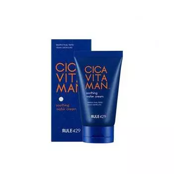 HAZZYS MEN RULE429 Cica Vitaman Успокаивающий водный крем 100 мл