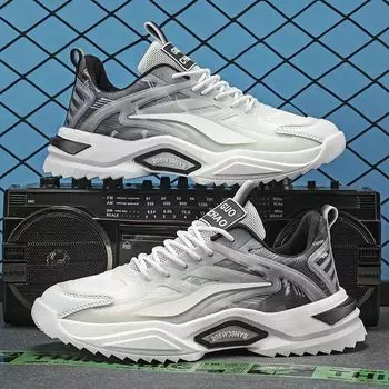 HB125 spring men s shoes new student leisure sports youth mesh dad shoes men s versatile trendy shoes 39