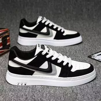 HB149 shoes men s new spring and autumn versatile student men s casual leather shoes little white board shoes summer sports shoes 39