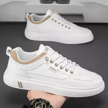 HB47 мужская обувь, новая весенняя мужская дышащая белая обувь, спортивная и любительская обувь для серфинга, модная обувь, студенческая обувь 39