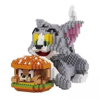 HC Nanoblock Mini Block Tom and Gel Three, популярные корейские игрушки