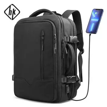HcanKcan дорожный рюкзак большой емкости мужской многофункциональный 15,6 сумка для ноутбука повседневный уличный рюкзак для кемпинга роскошный женский рюкзак розовый