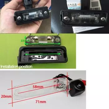 HD 1080*720 Fisheye камера заднего вида для Seat Leon MK2 2005 ~ 2012 автомобильные аксессуары для парковки задним ходом высокое качество RCA