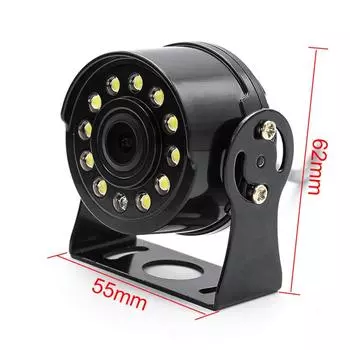 HD 1280*720P Starlight Night Vision 11 LED Автомобильная камера заднего вида для грузовиков и автобусов с видеокабелем 10 м 15 м 20 м