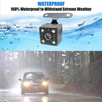 HD 140° Car Rear View Camcorder Back Reverse Parking Camera Wireless IR Night Vision Waterproof dashcam золотой