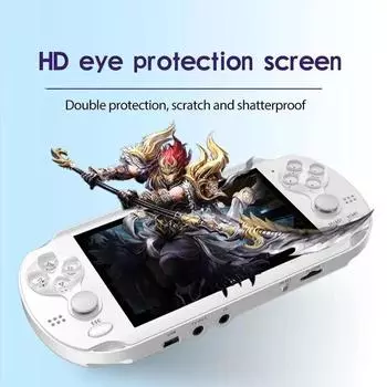 Hd 4,3-дюймовый X1 двойной джойстик игровая консоль Psp Mini Portable для встроенных 10000 классических игр 8 ГБ ручной двойной джойстик