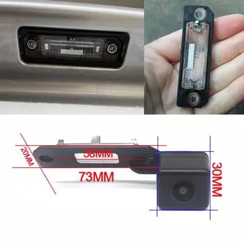 HD 720P камера заднего вида для парковки Seat Altea XL Freetrack 2007~2015 Leon MK2 2005~2012 Exeo Exeo ST 2008~2013 Автомобильный ЖК-монитор