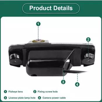 HD AHD 1080P 1000TVL Водонепроницаемая автомобильная камера заднего вида для Hyundai Sonata Elantra Accent Kia Sportage Carens Ceed