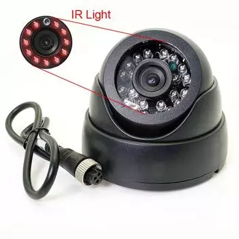 HD AHD 1920*1080P IR LED Starlight Night Vision Vehicle Truck Bus 360 градусов Автомобильная Внутренняя Видеонаблюдение AHD Сферическая Камера