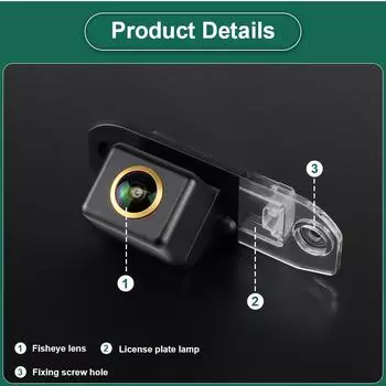 HD AHD 1920x1080P 1000TVL Водонепроницаемая автомобильная камера заднего вида для Volvo S40 S60 S60L V60 S80L XC60 XC90 2012-2014