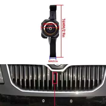 HD Автомобильный логотип переднего вида парковочная камера AHD 1080P ночное видение для Skoda Octavia Scout 3 Mk3 5E 2013 2014 2015 2016 2017 2018 CVBS 1080X720P