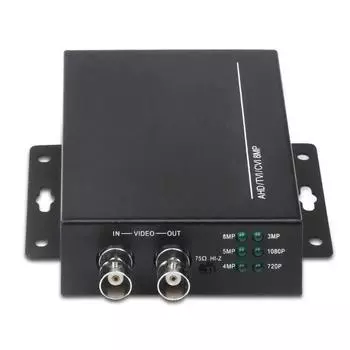 Hd Bnc Видео Автоматическое распознавание 4K 1080P TVI 8MP AHD 5MP в HDMI-совместимый конвертер для камеры CCTV Тестер Конвертер чёрный