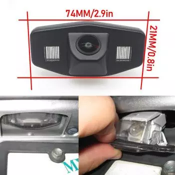 HD CCD 1080P резервная камера заднего вида для Honda Accord 6 Civic Pilot Acura TSX 2004~2007 2008 2009 2010 2011 2012 Автомобильный задний ход