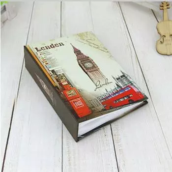 HD Цветная печать фотографий Книга Филейный дизайн Карманы для фотоальбомов Хранение детских альбомов 4