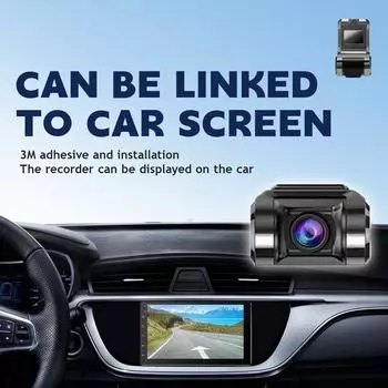 HD Dash Cam Car USB ADAS DVR Двойная камера Видео Специально для Android Мультимедийный проигрыватель Передний регистратор Обратный Вид NONE