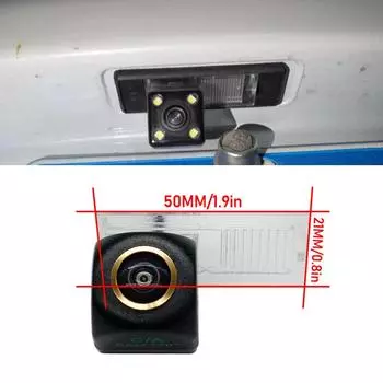 HD камера заднего вида ночного видения для Peugeot 2008 2013 2014 2015 2016 2017 2018 номерной знак камера золотой объектив «рыбий глаз» Golden Camera