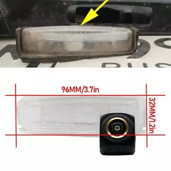 HD камера заднего вида с ночным видением для Toyota Aurion Camry XV40 2007~2013 CCD номерной знак камера с золотым объективом Fisheye Golden Camera