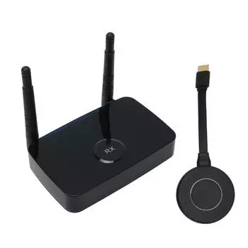 HD мультимедийный интерфейс передатчик приемник Plug and Play беспроводной AV удлинитель комплект для ноутбука ПК EU Plug