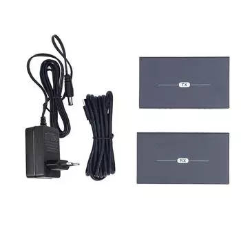 HD Multimedia Interface Extender 165FT 1080P At 60Hz Cat6 Ethernet Cable RJ45 HD Video Transmitter EU Plug