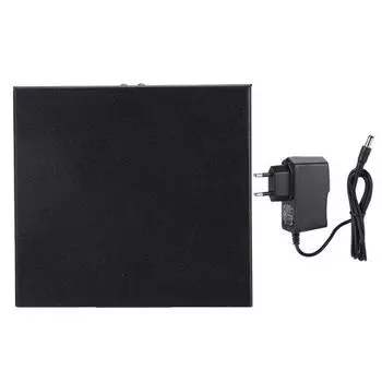 HD Multimedia Interface Splitter 1 in 2 Out 4K Video Audio Distributor Mirror Adapter 100240VEU Plug EU Plug