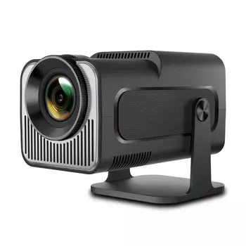 HD True HY320 Mini Native 720P Android 11 4K проектор 300ANSI Wifi6 BT5.0 кинотеатр уличный портативный проектор с вращающимся лучом на 180° AU Plug