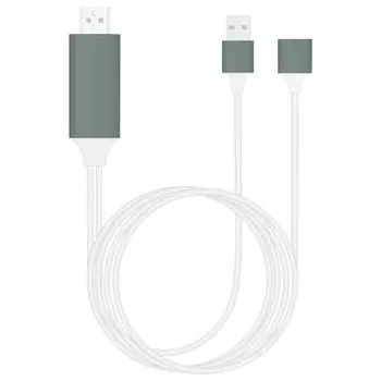 Адаптер HDMI-совместимый к DP 4K 30 Гц HDMI-совместимый к Displayport конвертерный кабель папа-мама 1080P красный