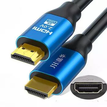 HDMI-кабель высокой четкости 4K Ultra Clear HDMI-кабель для подключения приставки, телевизора, проектора, компьютера и монитора 1.5m