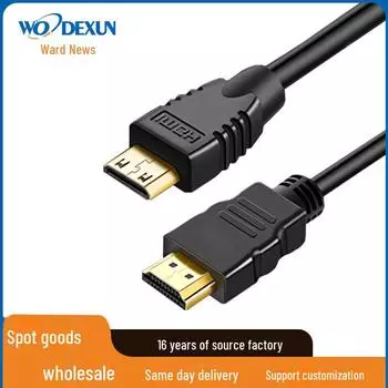 «HDMI-Mini HDMI-кабель высокой четкости для телевизора, компьютерного монитора и проектора» 1m