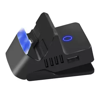 HDMI Switch Dock Зарядная подставка Прямой выход на ТВ Мини-док-станция HDMI Адаптер-преобразователь Угол с новейшими мерами по рассеиванию тепла при переключении Nintendo