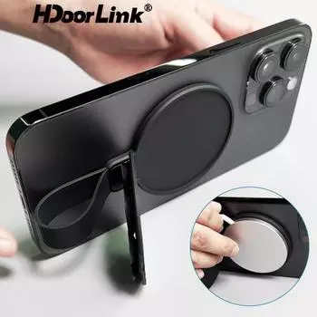 HdoorLink Магнитный силиконовый чехол-присоска для телефона, держатель-подставка для зеркала MagSafe Hands-Free, держатель для телефона в душе, резиновая присоска Style B