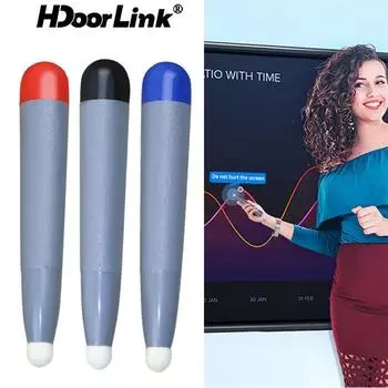 HdoorLink Сенсорный дисплей Стилус Машина Сенсорная ручка Инфракрасный экран Ручка для письма Электронная доска Стилус Фломастер Сенсорная ручка чёрный