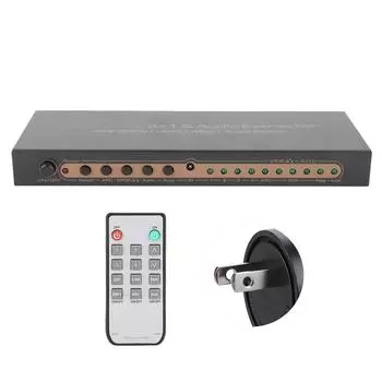 HDR HDMI4*1 o Разветвитель Иммерсивный Разделитель Подключение ТВ Усилитель мощности US Plug