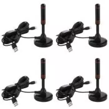 HDTV-антенна, 300 см, коаксиальный кабель, цифровая ТВ-антенна, DVB-T, DVB-T2, DAB (Сти