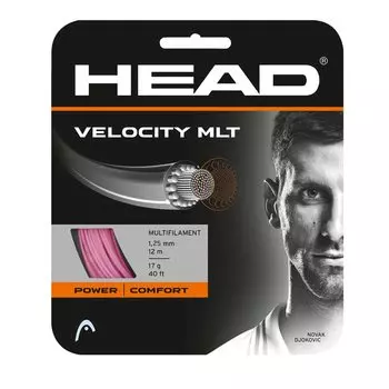 HEAD Hard Tennis Gut VELOCITY MLT 12m Pink 281404