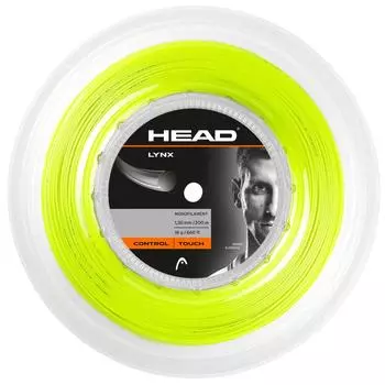 Head Links 200m Roll Tennis Yellow String, 1.20mm,