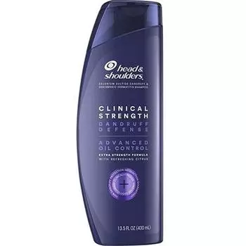 Head & Shoulders Clinical Strength Dandruff Defense Advanced Oil Control Шампунь, 1 шт., 400 мл
